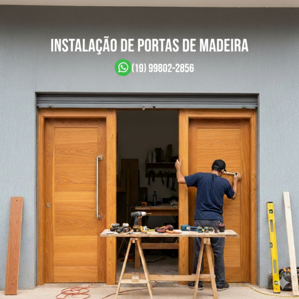 André Assentador de Portas de Madeira